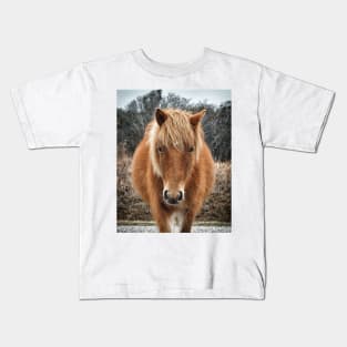 Assateague Island Horse Mieke’s Noe’lani Kids T-Shirt